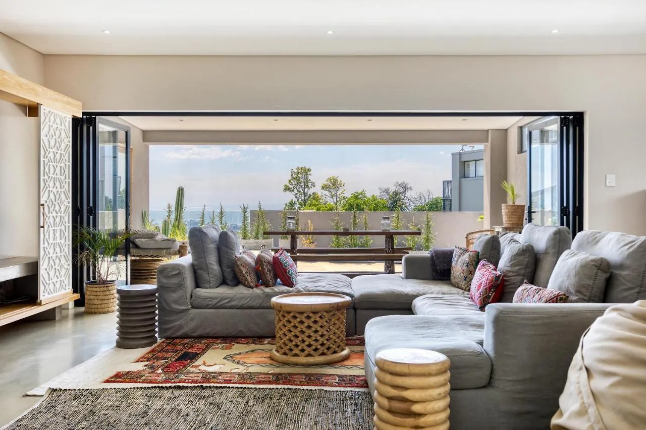 Solar-Powered Mountain Retreat With Natural Pool Cape Town Villa
